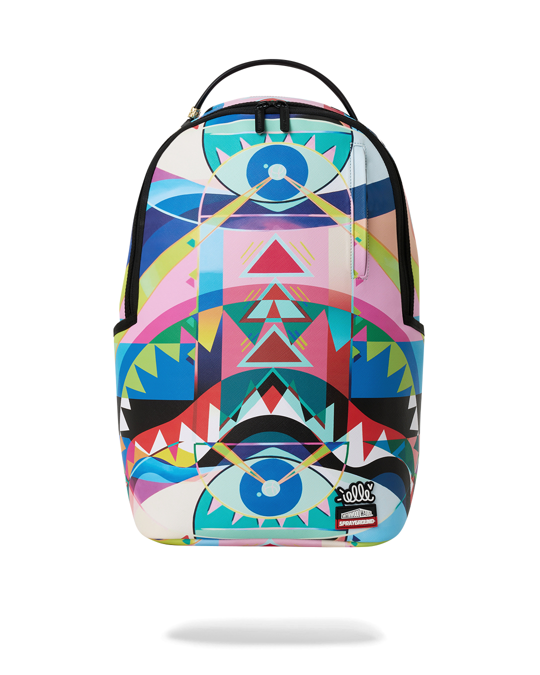 SPRAYGROUND® BACKPACK WYNWOOD WALLS COLLAB ELLE STREET ART B BALL COURT BACKPACK