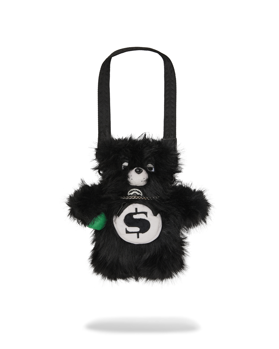 SPRAYGROUND® BACKPACK FUR CRAY BLACK BEAR CUB BACKPACK