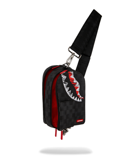 SPRAYGROUND® SLING SCRIBBLE SHARK BACKPACK SLING