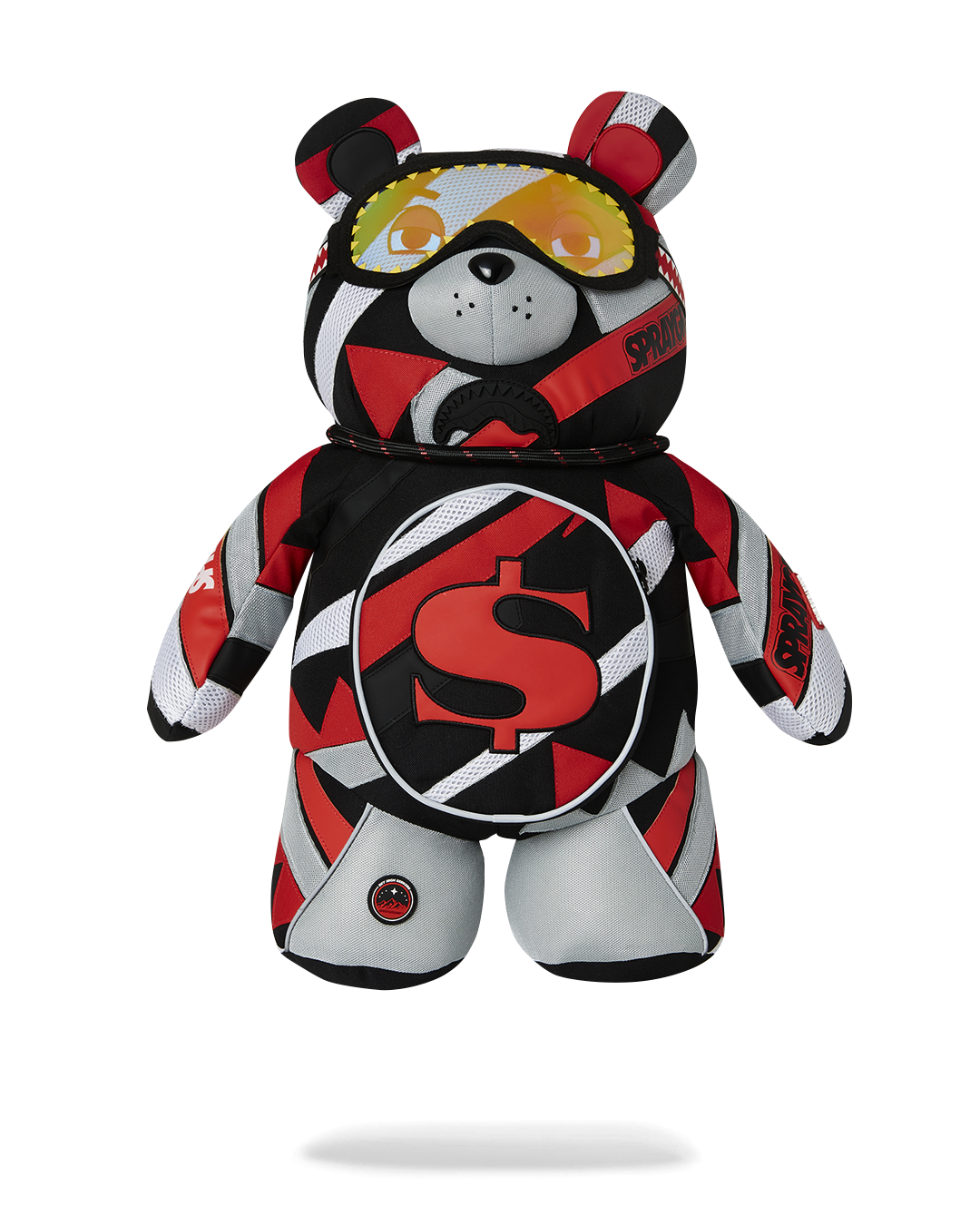 SPRAYGROUND® BACKPACK SHREDDED ARCTIC MONEYBEAR BACKPACK