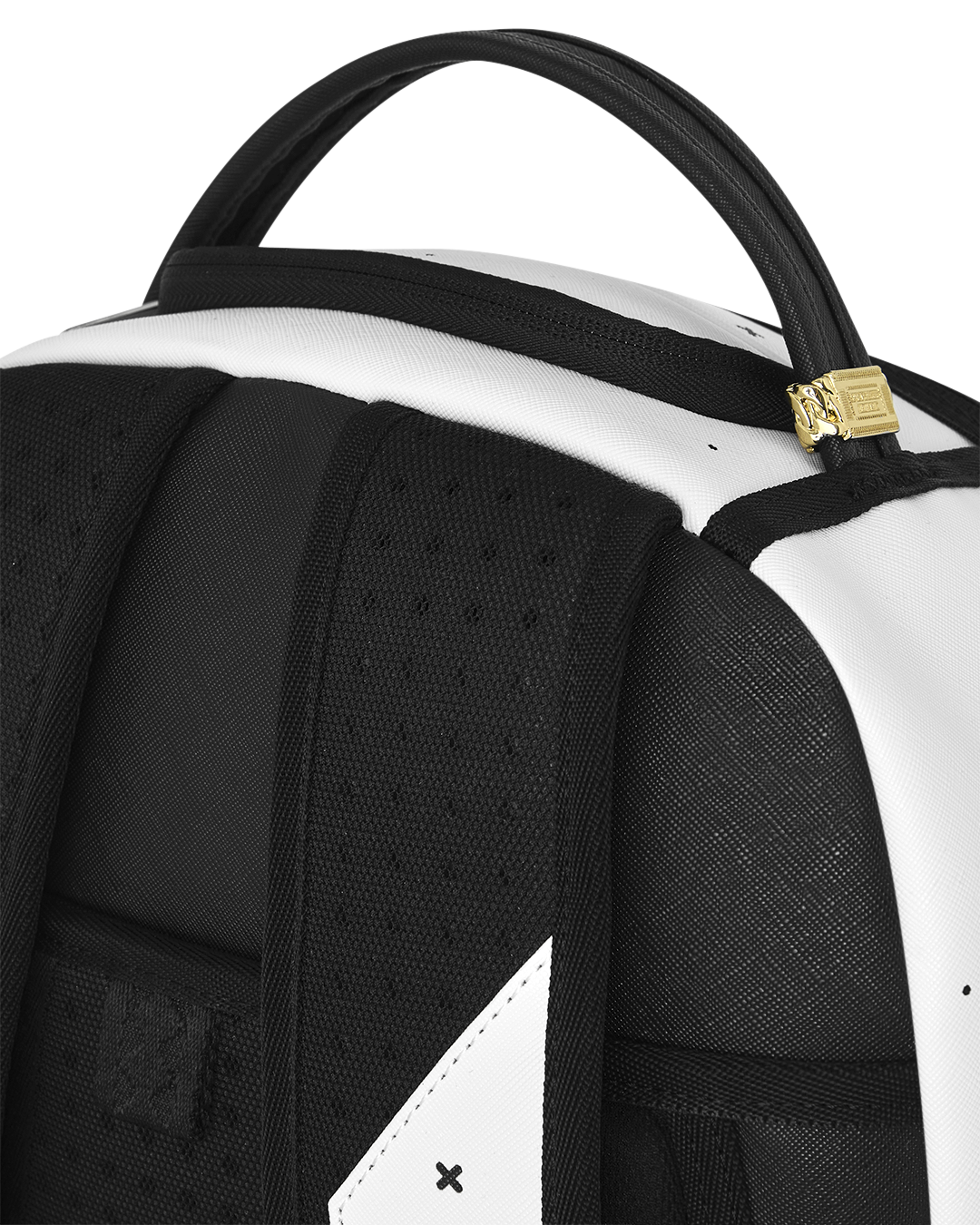SPRAYGROUNDÂ® BACKPACK SHARK CENTRAL LIQUID CHROME BACKPACK