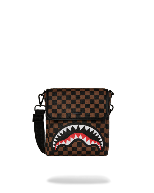 SPRAYGROUND® SLING CHECK 2 EMBOSS MESSENGER SLING