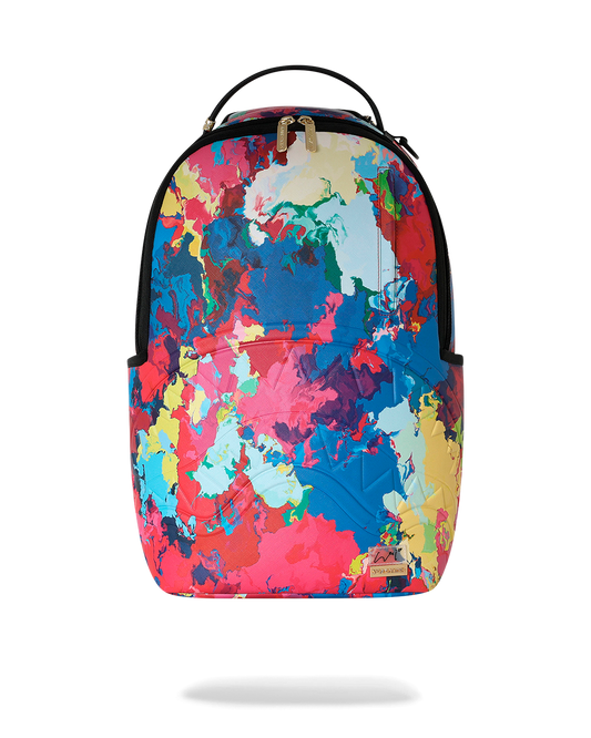 SPRAYGROUND® BACKPACK COLLABORATION HIDEKI SAIJO ABSTRACT FLOW BACKPACK