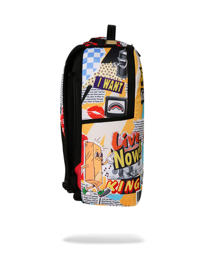 SPRAYGROUND® BACKPACK COLLAGE OF FUN BACKPACK
