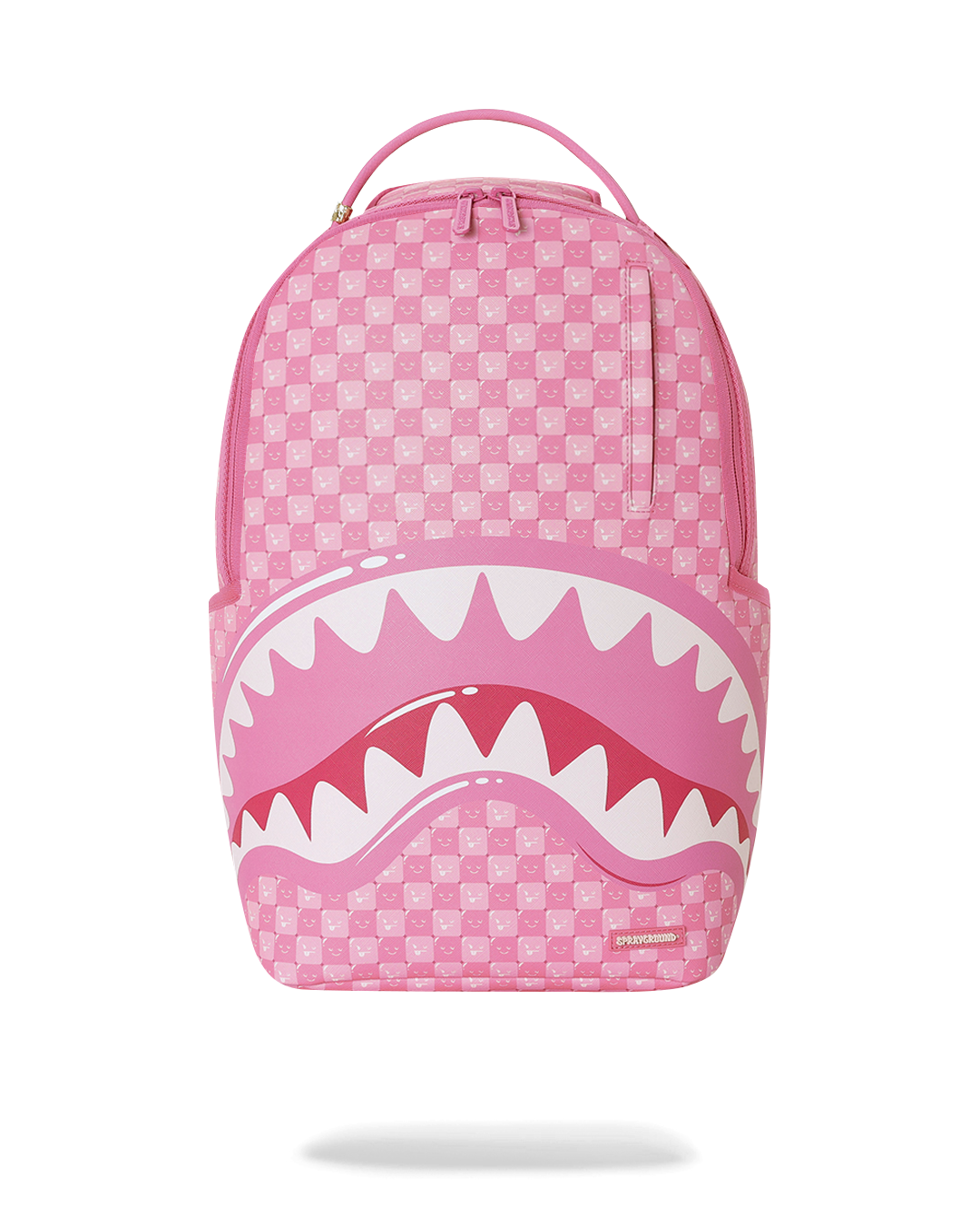 SPRAYGROUNDÂ® BACKPACK PINK NEW CHECK FACES BACKPACK