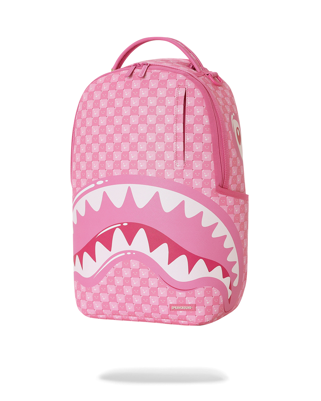 SPRAYGROUNDÂ® BACKPACK PINK NEW CHECK FACES BACKPACK