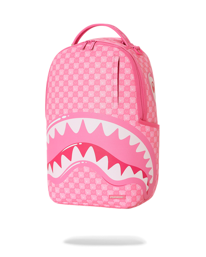 SPRAYGROUNDÂ® BACKPACK PINK NEW CHECK FACES BACKPACK