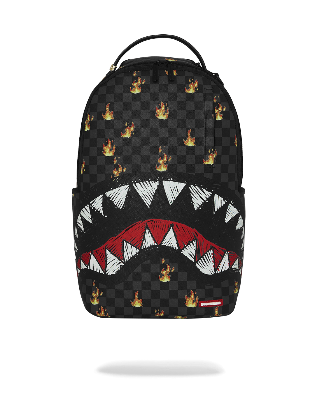 SPRAYGROUND® BACKPACK SCRIBBLE FIRE CHECK BACKPACK