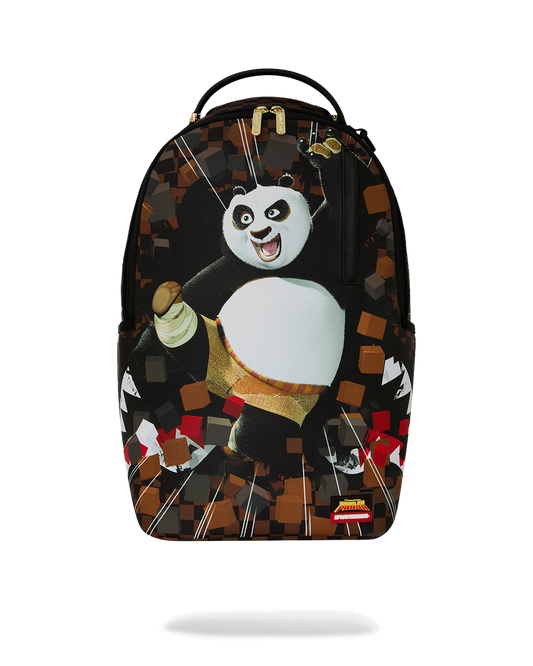 SPRAYGROUND® BACKPACK KUNG FU PANDA PO CHECKER KARATE KICK BACKPACK