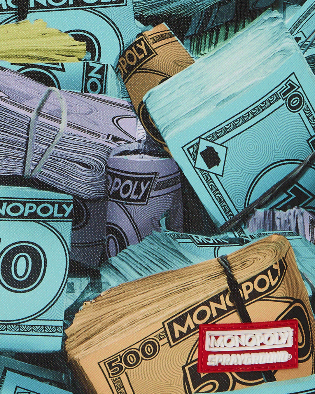 SPRAYGROUND® BACKPACK MONOPOLY MONEY STACKS BACKPACK