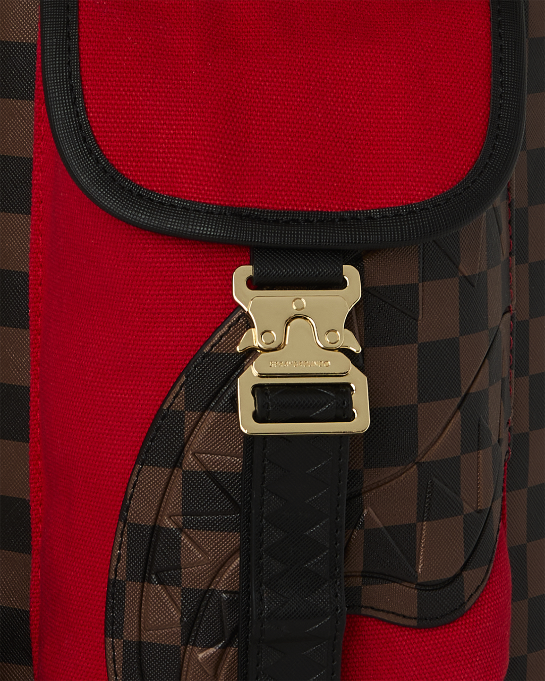 SPRAYGROUND® BACKPACK RED REDEMPTION MONTE CARLO BACKPACK