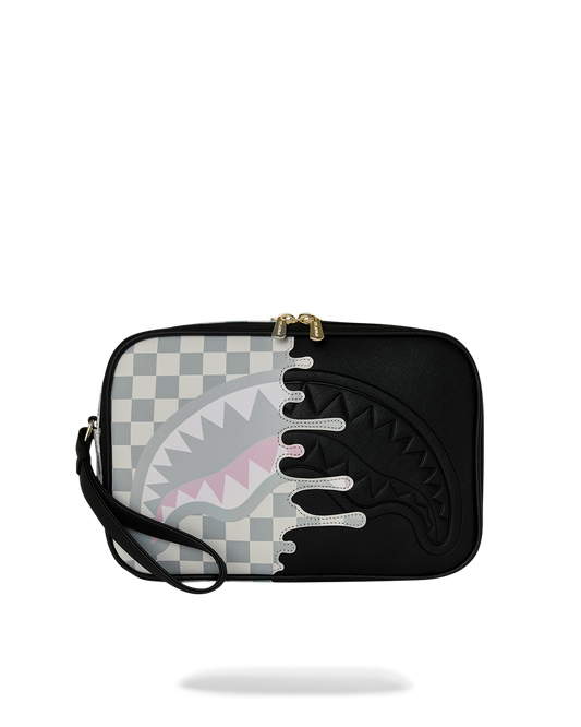 SPRAYGROUND® TOILETRY CREAM CHECK SIDE DRIP TOILETRY BRICK