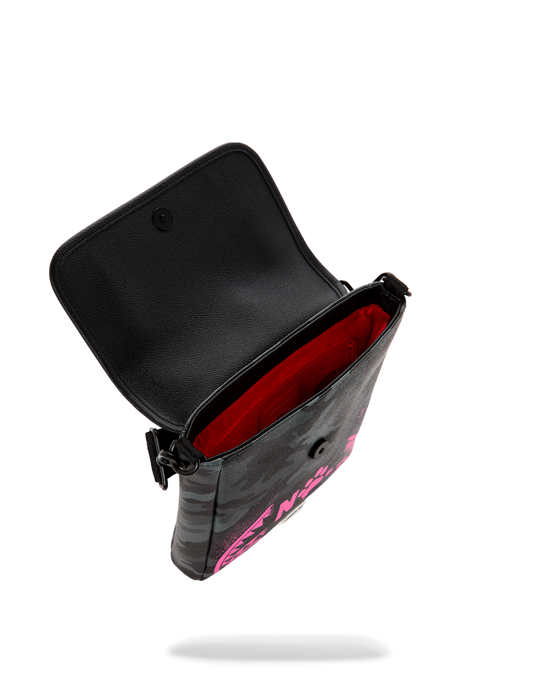SPRAYGROUND® SLING SNOOPY PINK STENCIL MESSENGER SLING
