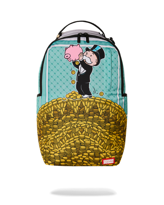 SPRAYGROUND® BACKPACK MONOPOLY MONEY PILE SHARK BACKPACK