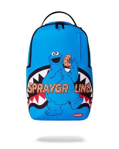 SPRAYGROUND® BACKPACK SESAME STREET COOKIE MONSTER TAKE A BITE BACKPACK