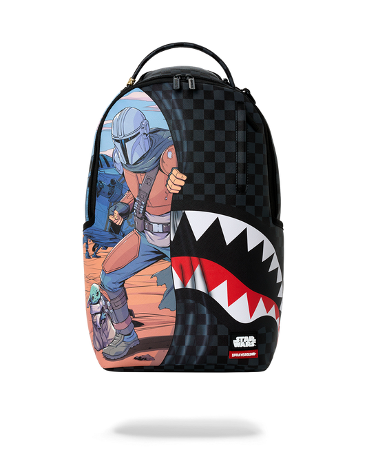 SPRAYGROUNDÂ® BACKPACK STAR WARS MANDO AND GROKU REVEAL BACKPACK