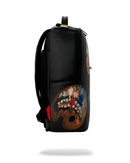 SPRAYGROUND® BACKPACK MAURITSHUIS MUSEUM SHARK PALETTE GIRL WITH A PEARL EARRING COLLAB BACKPACK