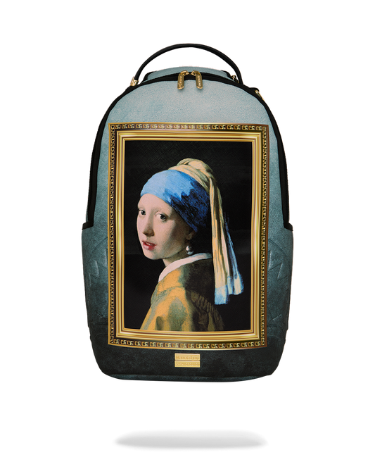 SPRAYGROUND® BACKPACK MAURITSHUIS MUSEUM 3D FRAME GIRL WITH A PEARL EARRING COLLAB BACKPACK