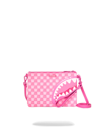 SPRAYGROUND® POUCHETTE SHINOBI SHARKS IN PARIS (PINK) CROSSOVER CLUTCH