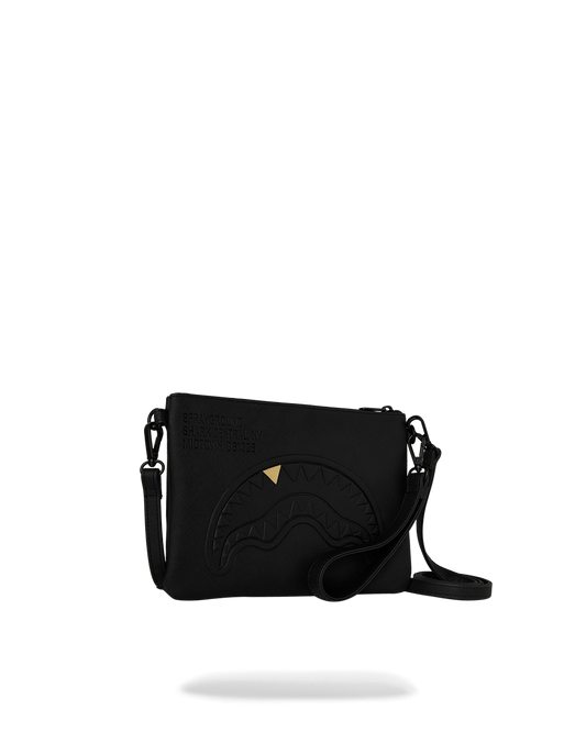 SPRAYGROUND® POUCHETTE THE GOLDEN FANG SHARK CROSSOVER CLUTCH