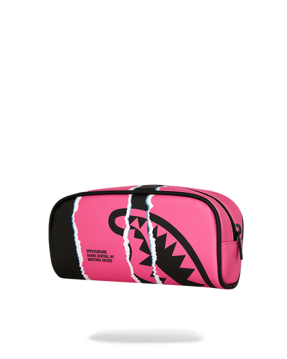 SPRAYGROUND® POUCH SHARK CENTRAL SPLIT VISION POUCH