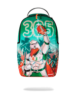 SPRAYGROUND® BACKPACK UNIVERSITY OF MIAMI HURRICANES - TOUCHDOWN THUNDER
