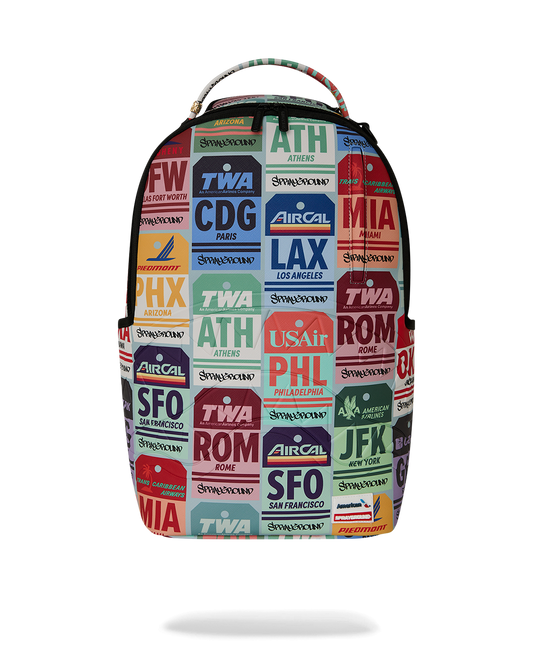 SPRAYGROUNDÂ® BACKPACK AA TWA VINTAGE LUGGAGE TAGS BACKPACK