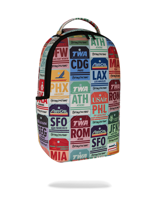 SPRAYGROUNDÂ® BACKPACK AA TWA VINTAGE LUGGAGE TAGS BACKPACK