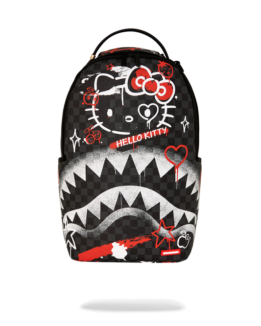 SPRAYGROUND® BACKPACK HELLO KITTY GRUNGY SHARKMOUTH BACKPACK