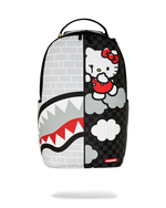 SPRAYGROUND® BACKPACK HELLO KITTY OFFICIAL COLLAB - BRICK WALL SPLIT BACKPACK