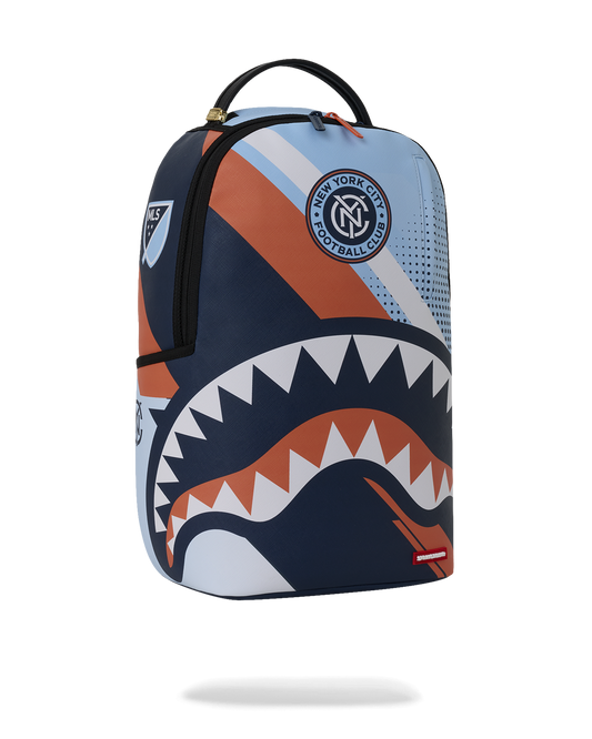 SPRAYGROUNDÂ® BACKPACK MLS NYCFC DIAGONAL STRIPE DLXSV BACKPACK