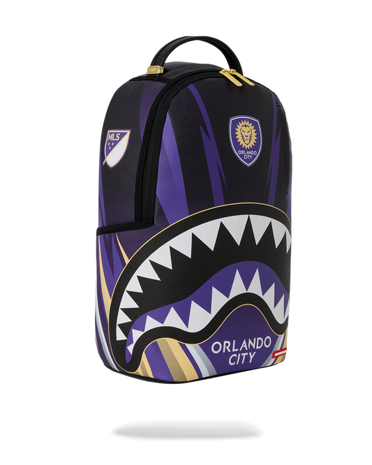 SPRAYGROUNDÂ® BACKPACK MLS ORLANDO CITY SHARKMOUTH DLXSV BACKPACK