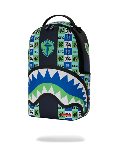 SPRAYGROUNDÂ® BACKPACK MLS SEATTLE LOGO REPEAT DLXSV BACKPACK