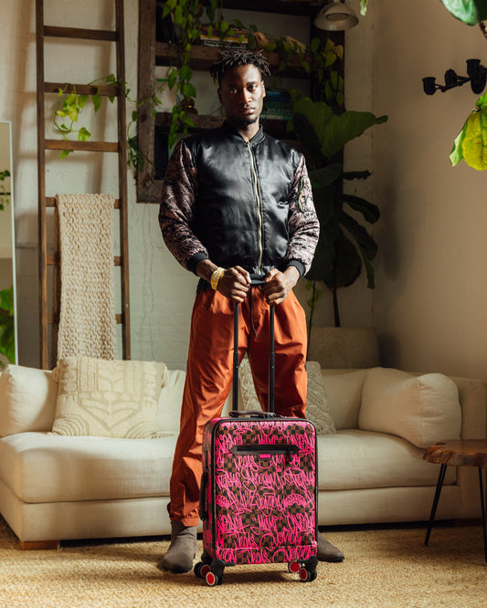 SPRAYGROUND® LUGGAGE JETGRAPHIX JETSETTER CARRY-ON LUGGAGE