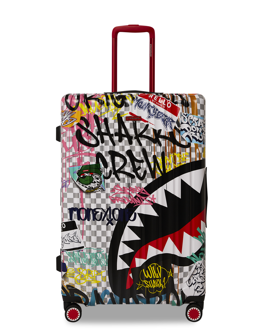 SPRAYGROUND® LUGGAGE CREATE ANOTHER DAY SHARKNAUTICS HARDSHELL FULL-SIZE LUGGAGE