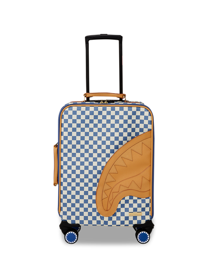 SPRAYGROUND® LUGGAGE LETTER CHECKERS SOFT CARRY-ON LUGGAGE