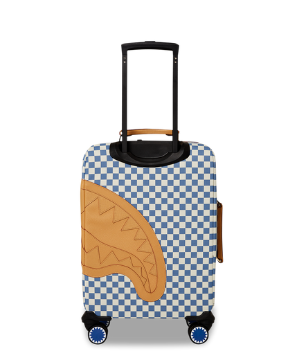 SPRAYGROUND® LUGGAGE LETTER CHECKERS SOFT CARRY-ON LUGGAGE