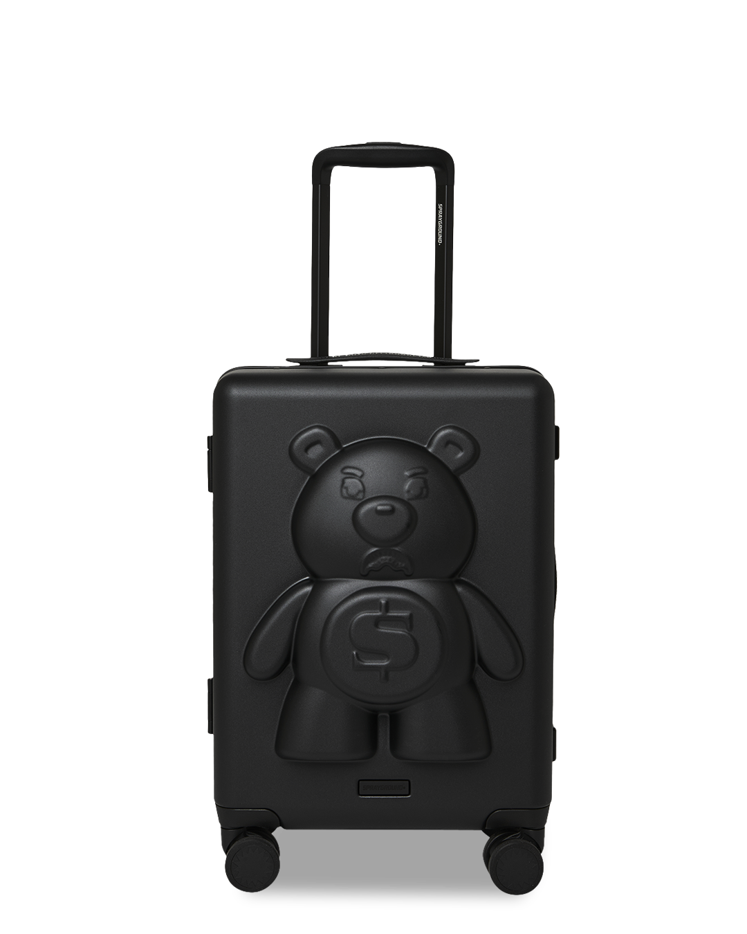 SPRAYGROUND® LUGGAGE MONEYBEAR MOGUL HARDSHELL CARRYON (BLK)