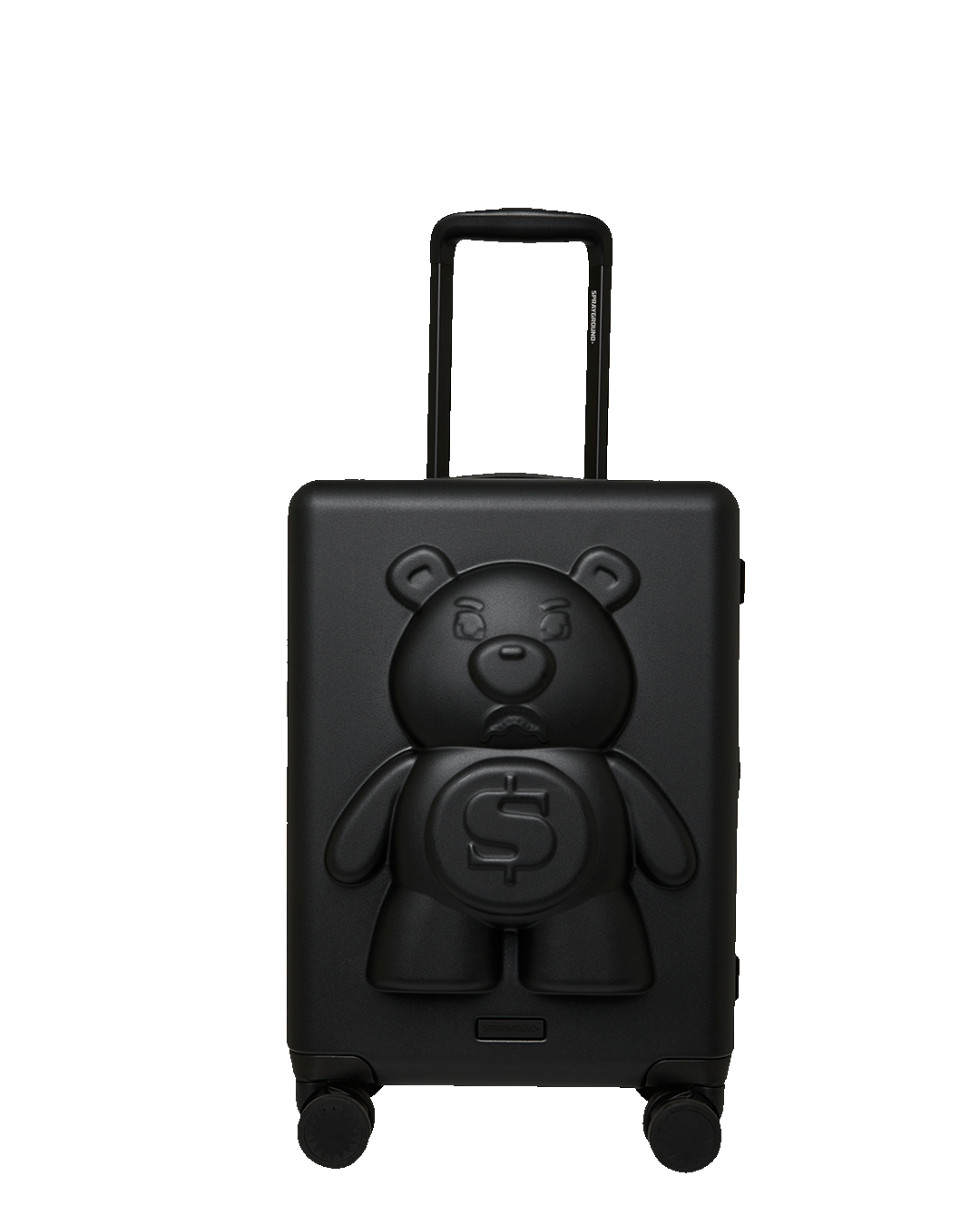 SPRAYGROUND® LUGGAGE MONEYBEAR MOGUL HARDSHELL CARRYON (BLK)