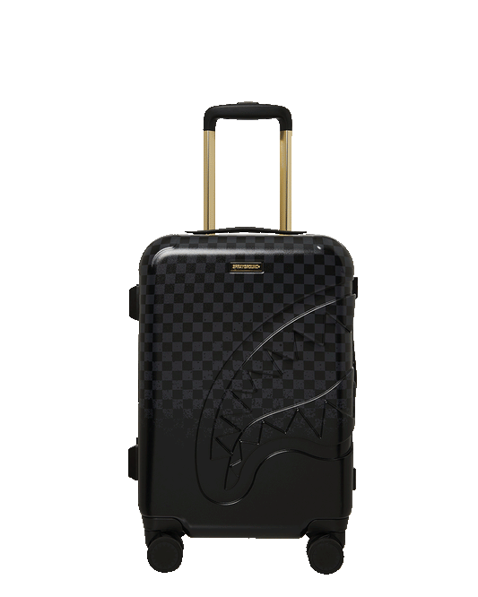 SPRAYGROUND® LUGGAGE SPRITZ BLACK CARRY-ON LUGGAGE
