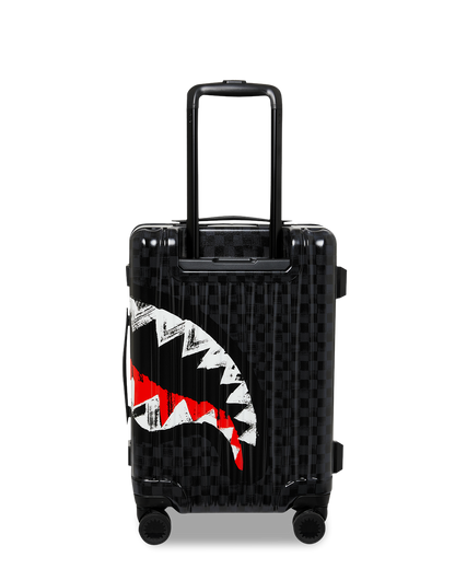 SPRAYGROUND® LUGGAGE SCRIBBLE SHARK CARRY-ON LUGGAGE