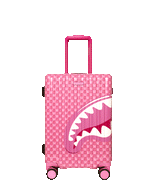 SPRAYGROUND® LUGGAGE SHINOBI SHARKS IN PARIS (PINK) CARRY-ON LUGGAGE