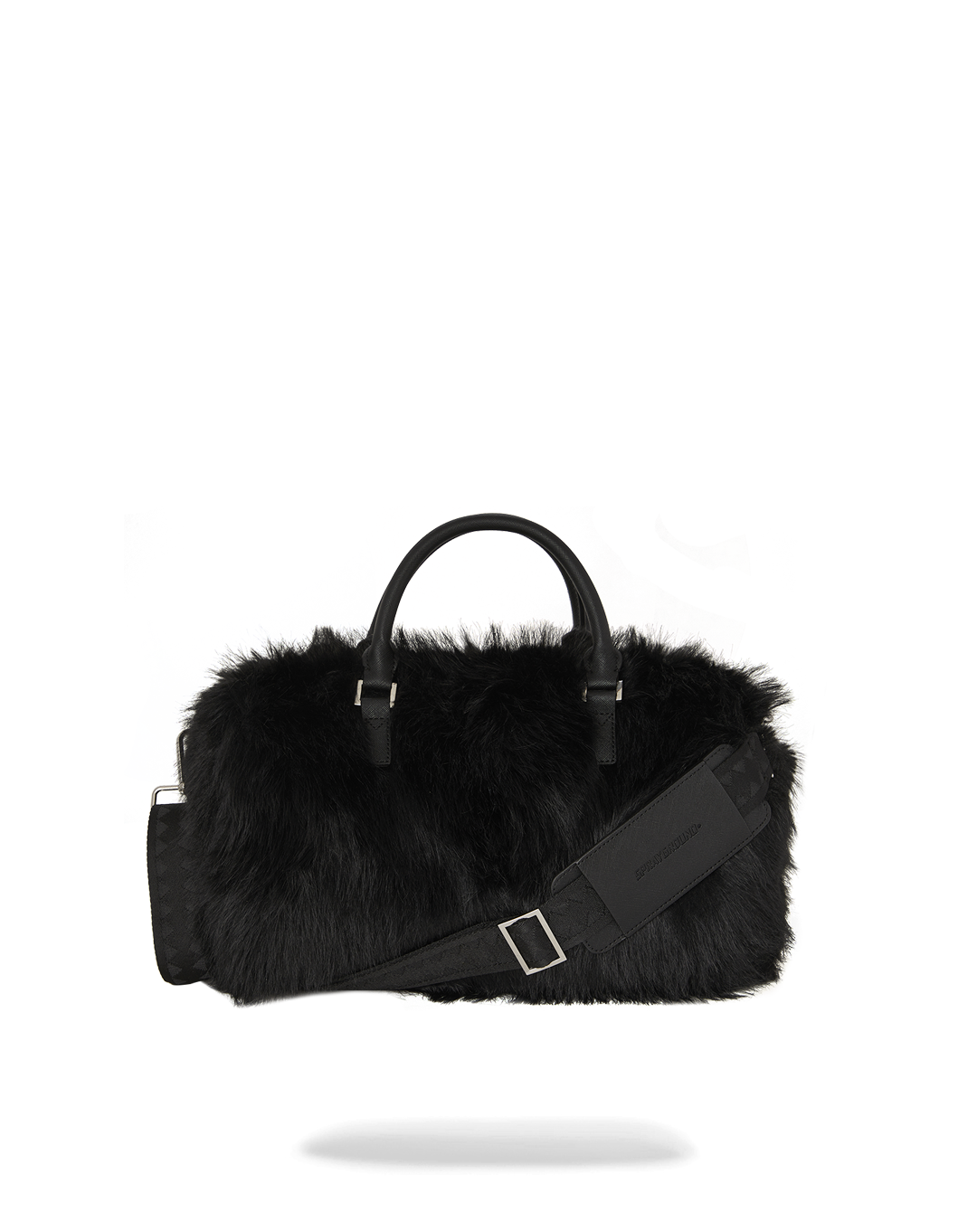SPRAYGROUND® DUFFLE FUR CRAY BLACK MINI DUFFLE