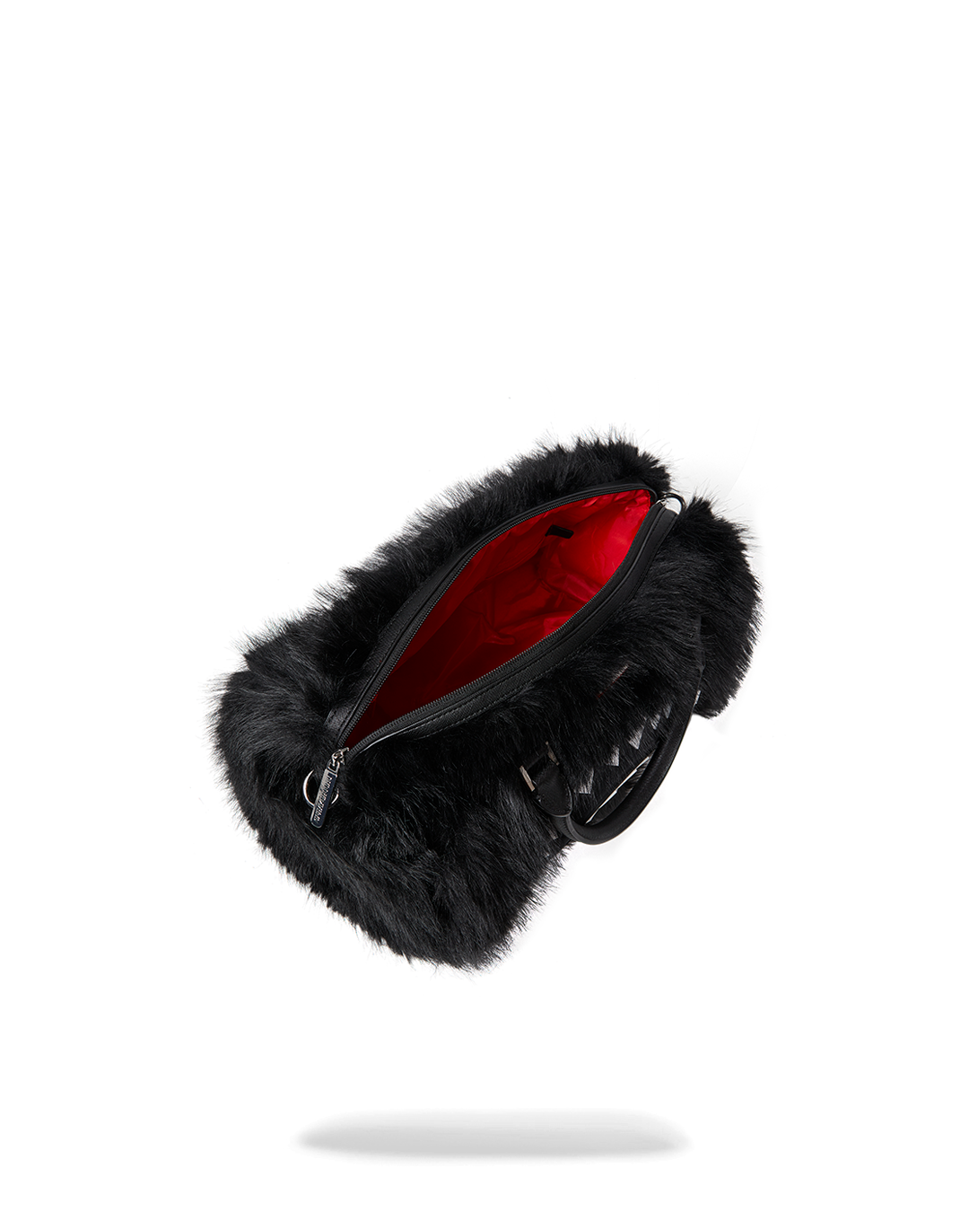 SPRAYGROUND® DUFFLE FUR CRAY BLACK MINI DUFFLE