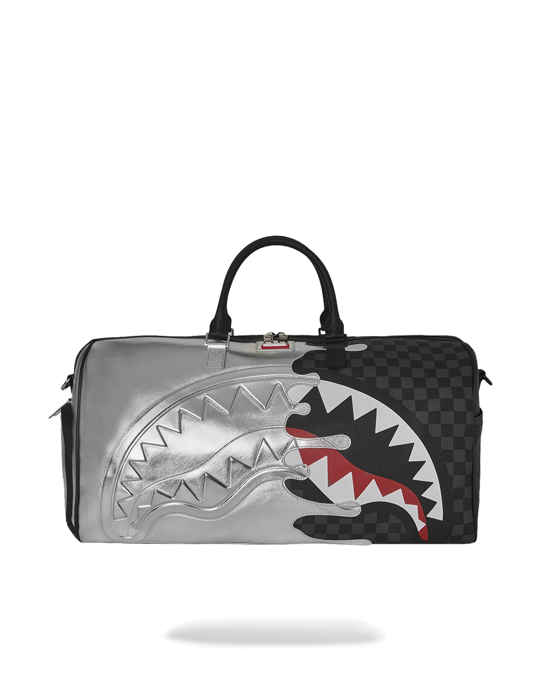 SPRAYGROUND® DUFFLE SILVER SIDE DRIP DUFFLE