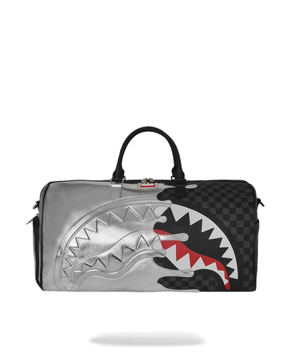 SPRAYGROUND® DUFFLE SILVER SIDE DRIP DUFFLE