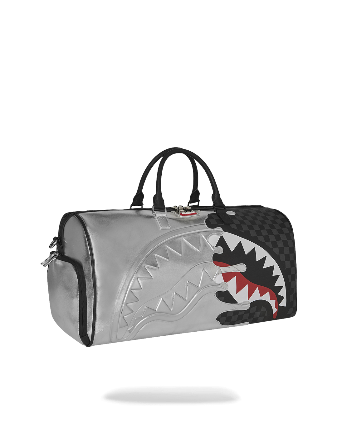 SPRAYGROUND® DUFFLE SILVER SIDE DRIP DUFFLE