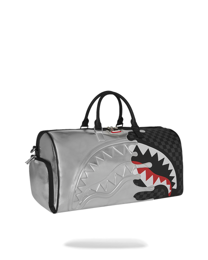 SPRAYGROUND® DUFFLE SILVER SIDE DRIP DUFFLE
