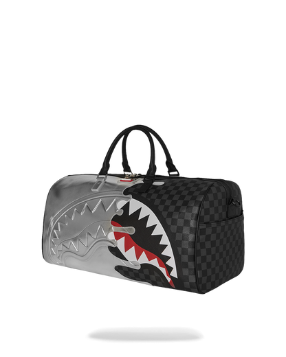 SPRAYGROUND® DUFFLE SILVER SIDE DRIP DUFFLE