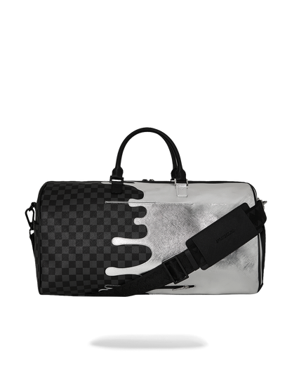 SPRAYGROUND® DUFFLE SILVER SIDE DRIP DUFFLE